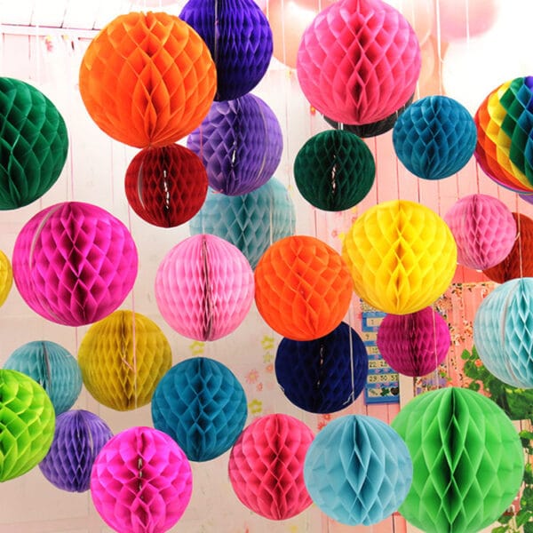 Honeycomb Ball - 20cm - Image 3
