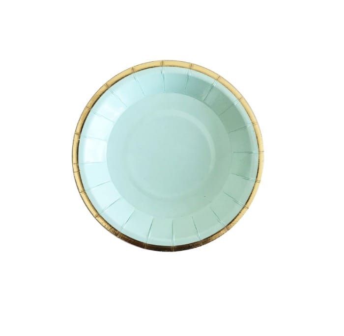 4 Inches Round Canape Plates