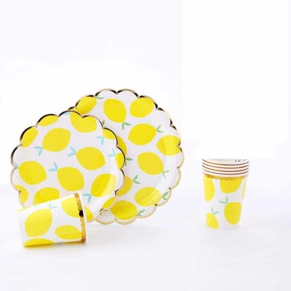 Lemon Party Tableware Set - Image 3