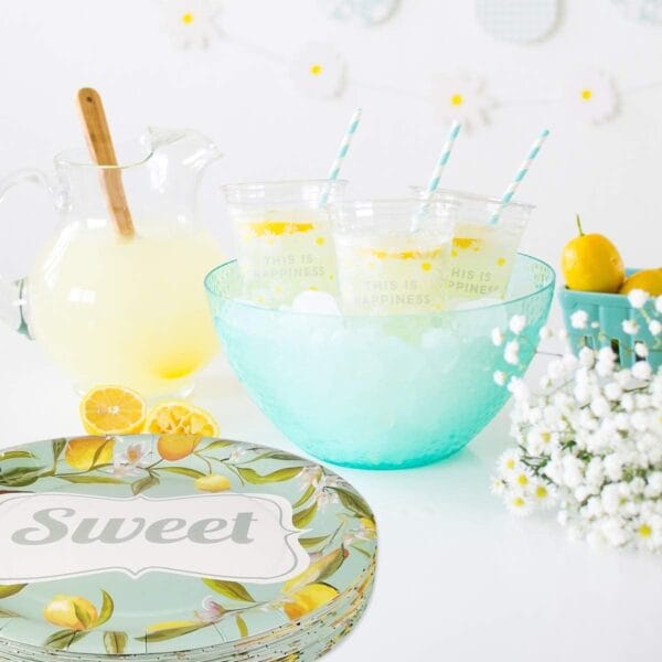 Sweet Lemon Party Tableware Set - Image 3