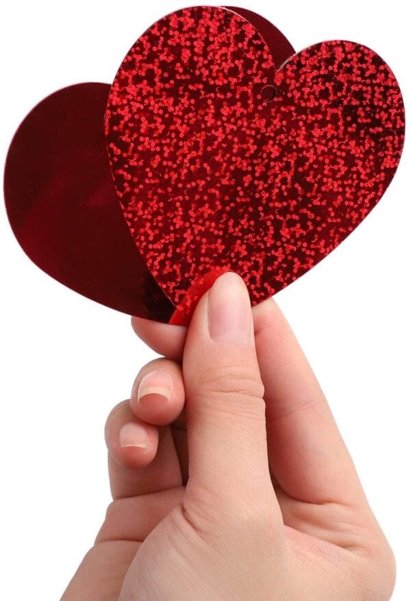 Valentine's Day Decorations Heart Garland - Image 2