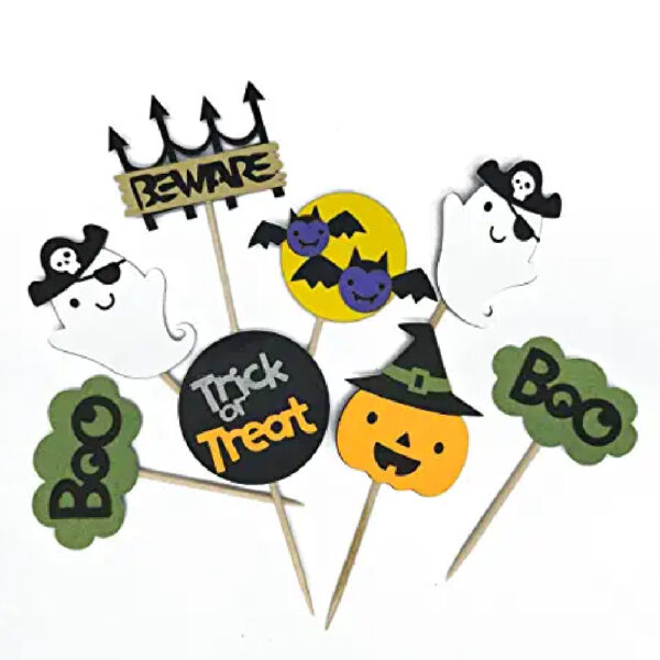 Halloween Cupcake Toppers - Image 2