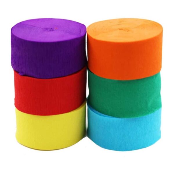 Bright Color Streamer Set