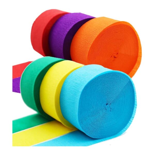 Bright Color Streamer Set - Image 2
