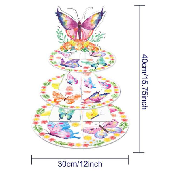 Butterfly Themed Cupcake Stand - Image 2