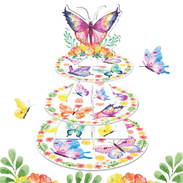 Butterfly Themed Cupcake Stand - Image 3