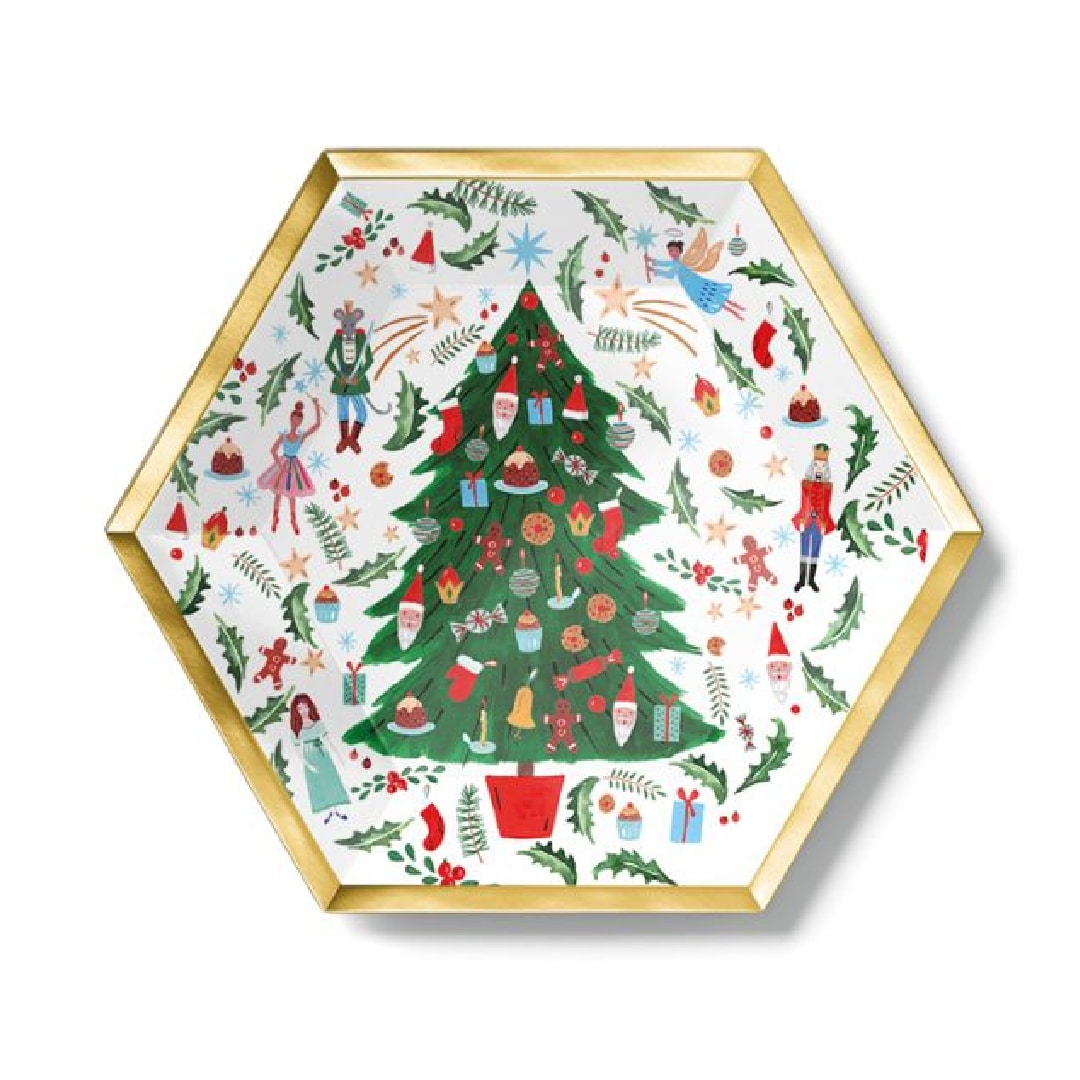 Christmas Paper Plates