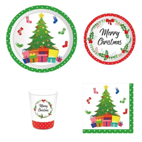 Merry Christmas Party Tableware set