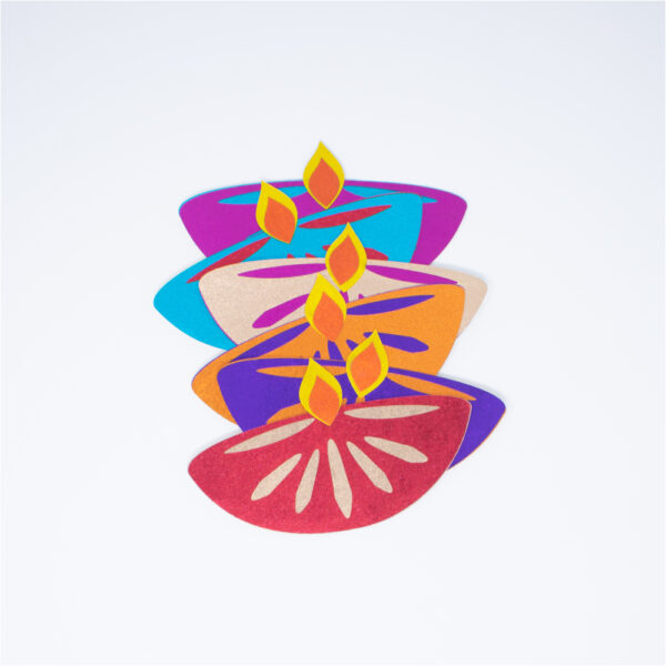 Glittering Diya Garland - Image 2