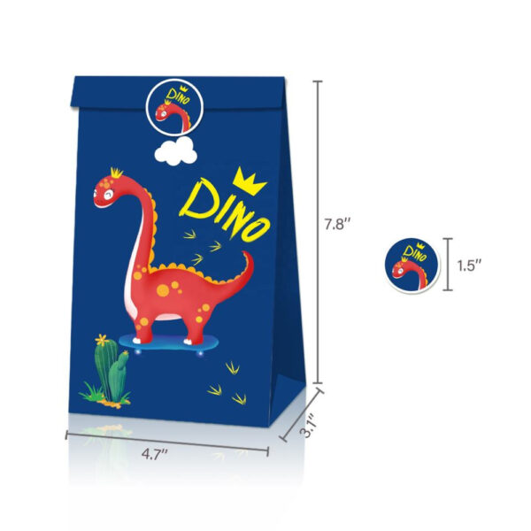 Dinosaur Party Favors Bags - Image 2