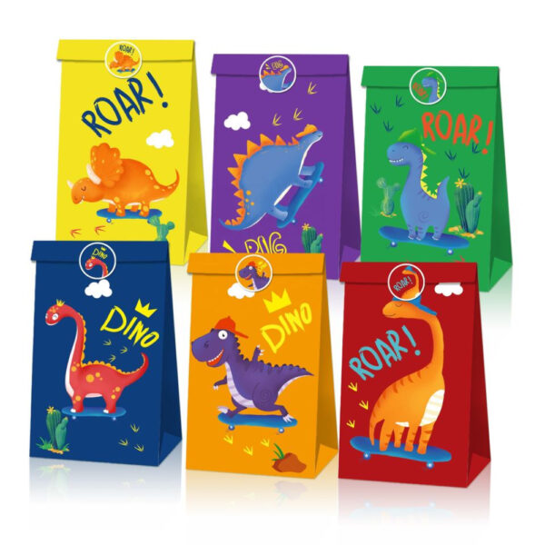 Dinosaur Party Favors Bags - Image 6
