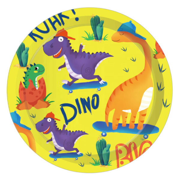 Dinosaur themed Party Tableware Set - Image 3