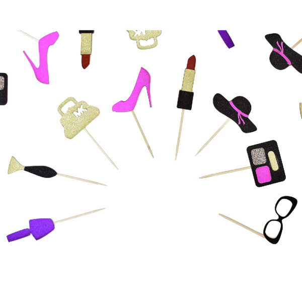 Fashion Cupcake Toppers - Image 3