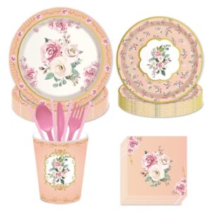Floral Bachelorette Party Tableware Set