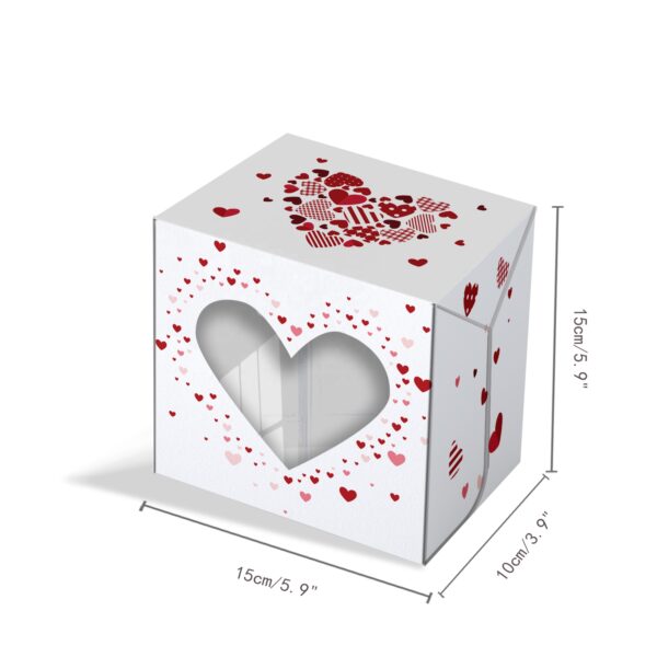 Heart Design Cupcake Paper Boxes - Image 4