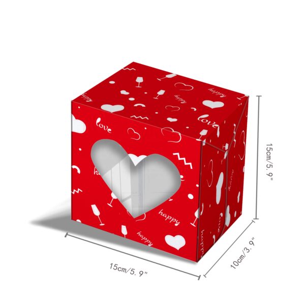 Heart Design Cupcake Paper Boxes - Image 5