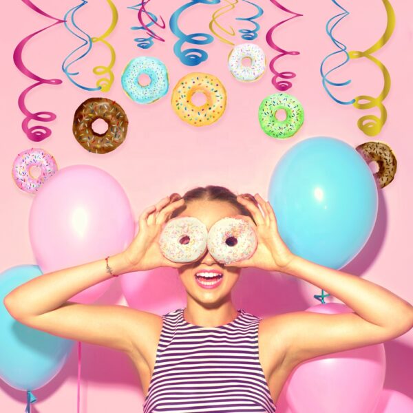 Donut Swirl Hanging Decorations - Image 2