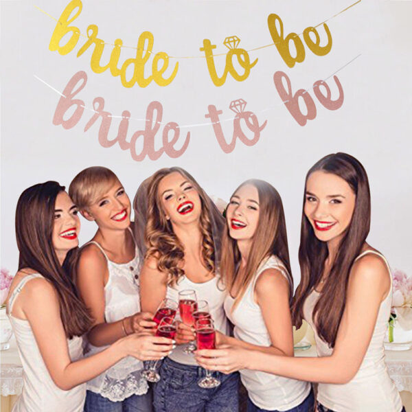 Glittering Bride to be Banner - Image 2