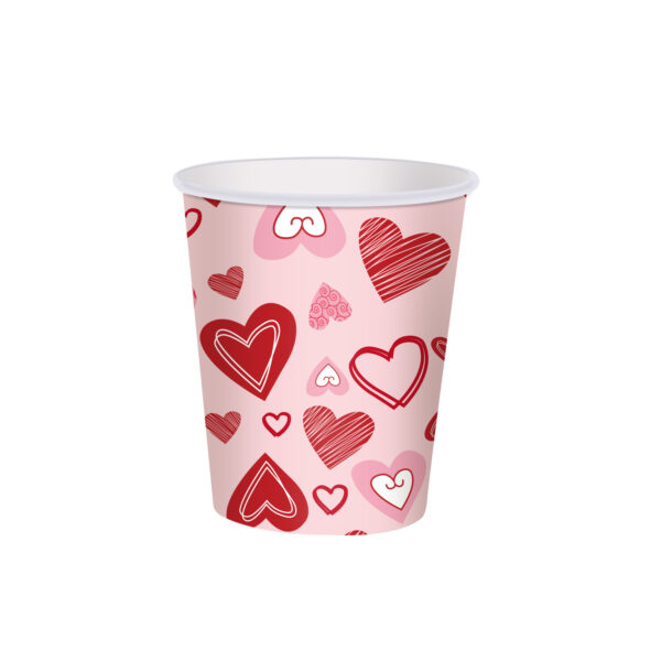 Hearts Design Party Tableware Set - Image 4
