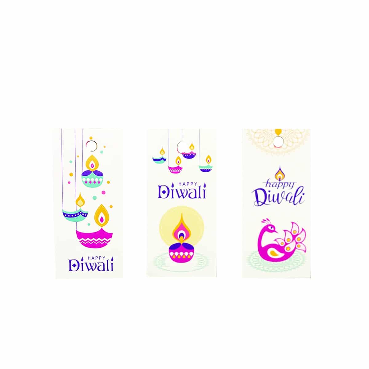 Happy Diwali Gift Tags Pack of 12