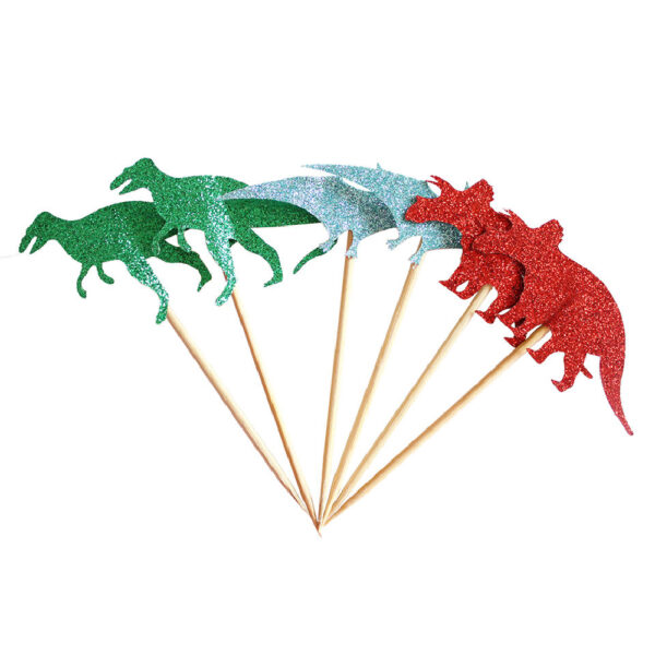 Dino Themed Cupcake Toppers - Image 5