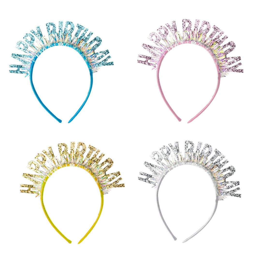 Happy Birthday Headband Crown