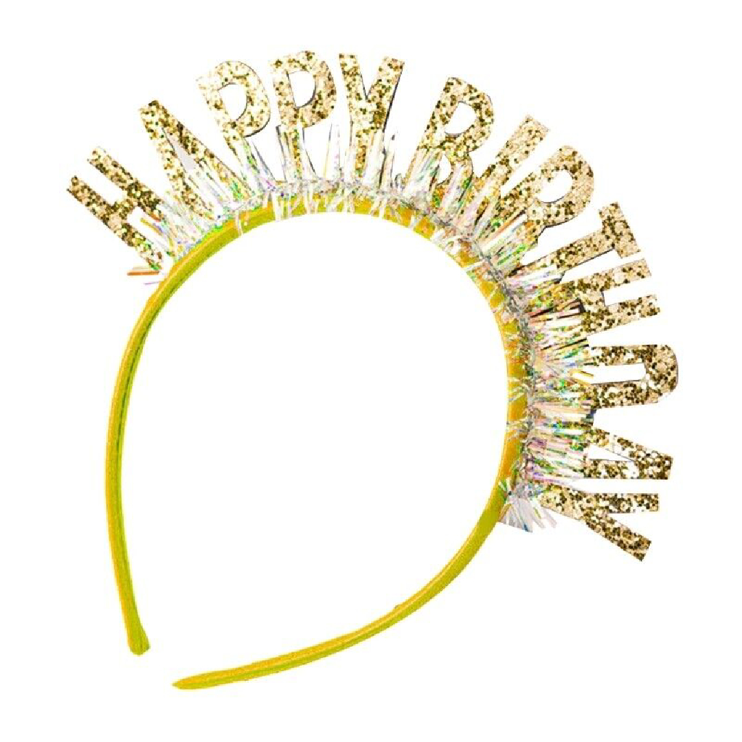 Happy Birthday Headband Crown