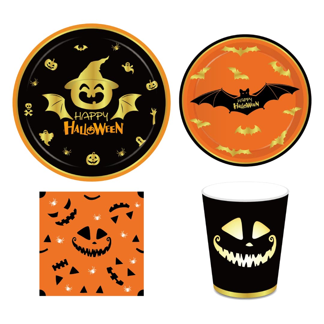 Happy Halloween Tableware Set
