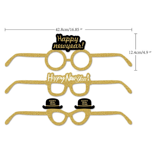 Happy New Year Eye Glasses - Image 3
