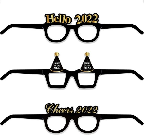 Happy New Year Eyeglasses - Image 3