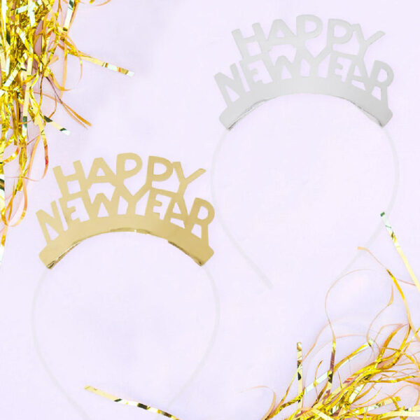 Happy New Year Party Headband - Image 3