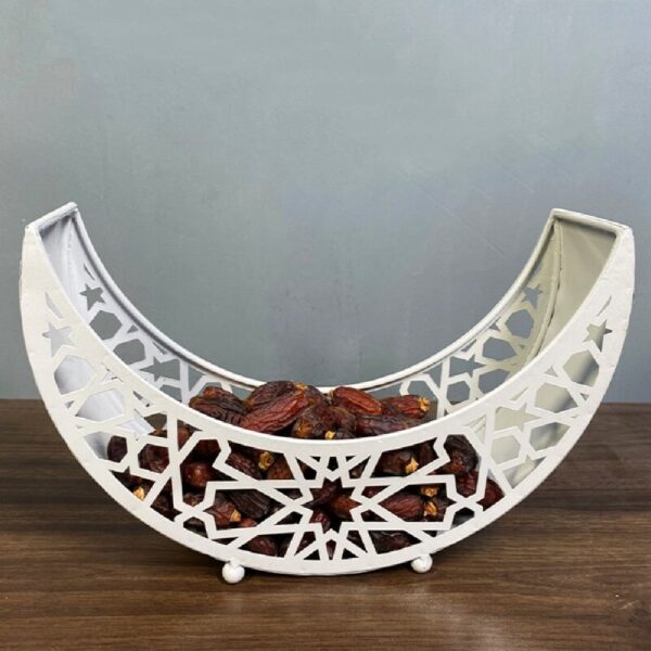 Moon White Metal Tray - Image 2