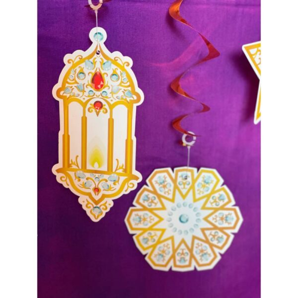 Ramadan and Eid Themed Hanging Swirls - Image 3