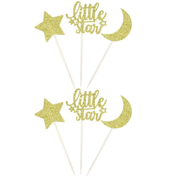 Little Star Cupcake Toppers - Image 4
