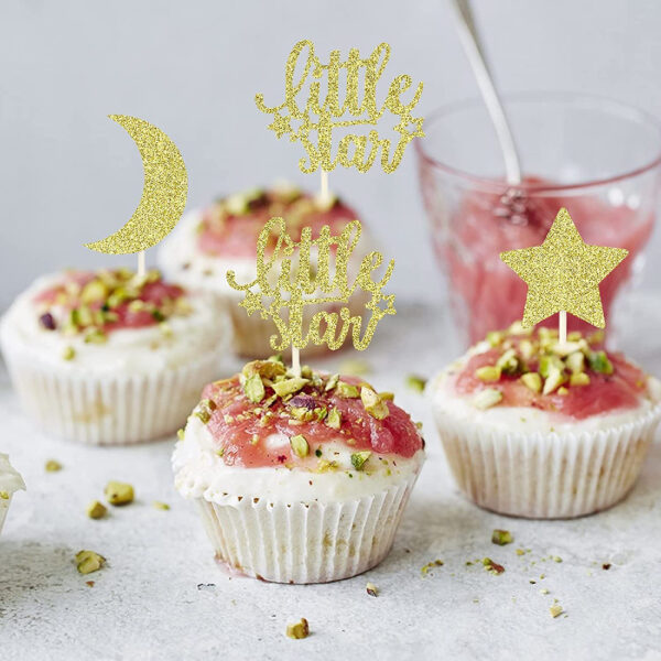 Little Star Cupcake Toppers - Image 5