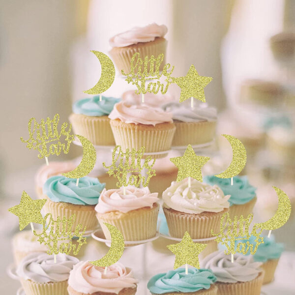 Little Star Cupcake Toppers - Image 7