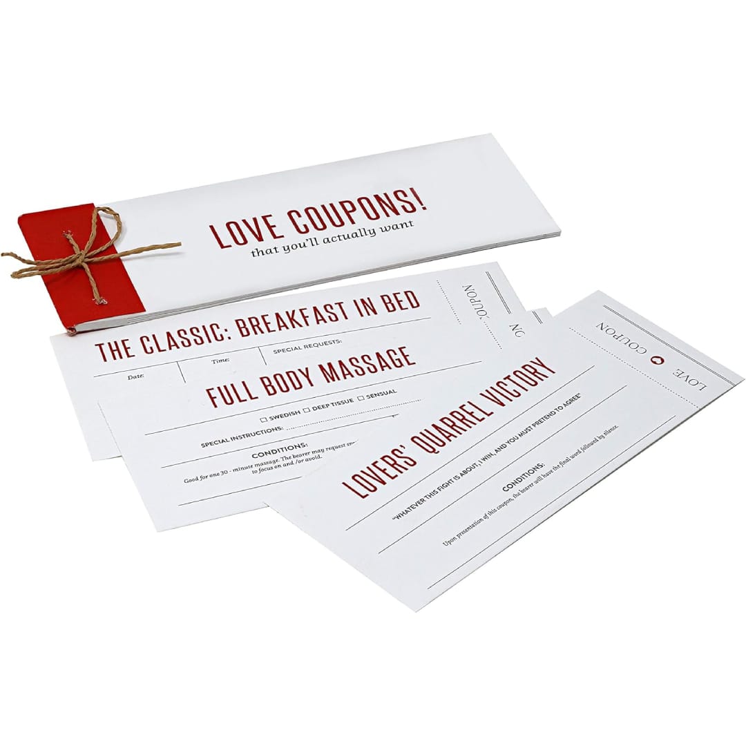 Valentine’s Day Love Coupon Book