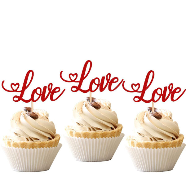 Love Cupcake Toppers