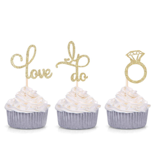 Love I do Cupcake Toppers