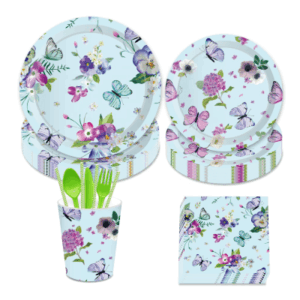 Butterfly Party Tableware Set