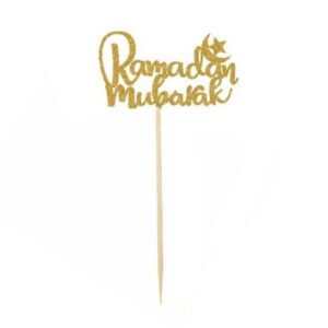 Ramadan Mubarak Cupcake Toppers