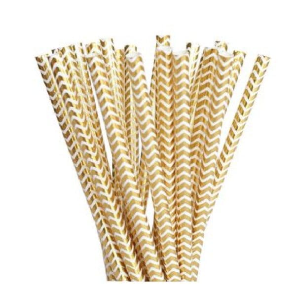 Chevron Straws