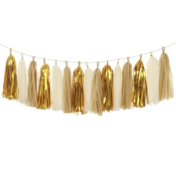 Metallic Tassel Garland
