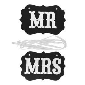 Mr & Mrs Wedding Props