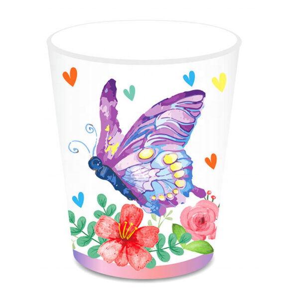 Pastel Butterfly Designed Party Tableware Set - Image 4