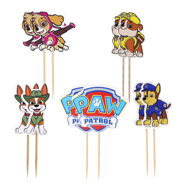 Paw Patrol Cupcake Toppers - Image 3