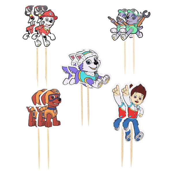 Paw Patrol Cupcake Toppers - Image 2