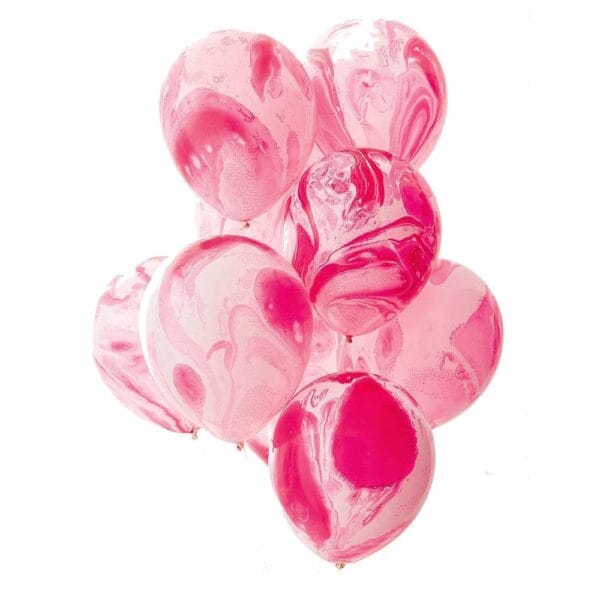 Pink Marble Balloon