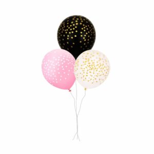 Printed Confetti Balloons Pack of 10