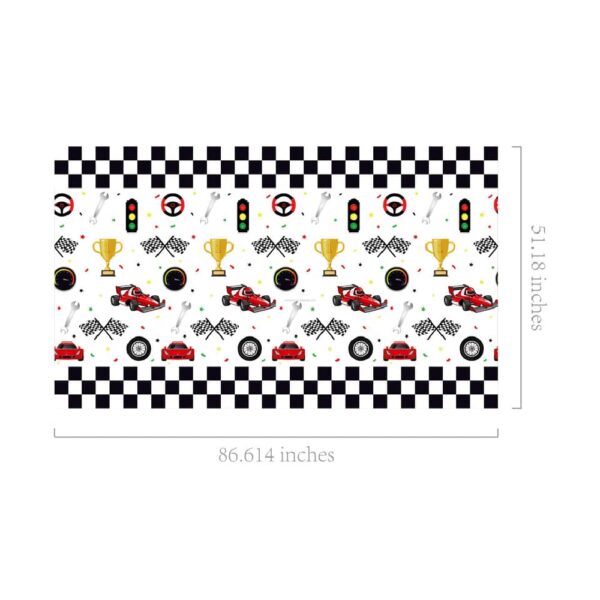 Racing Car themed Party Tablecover - Image 2